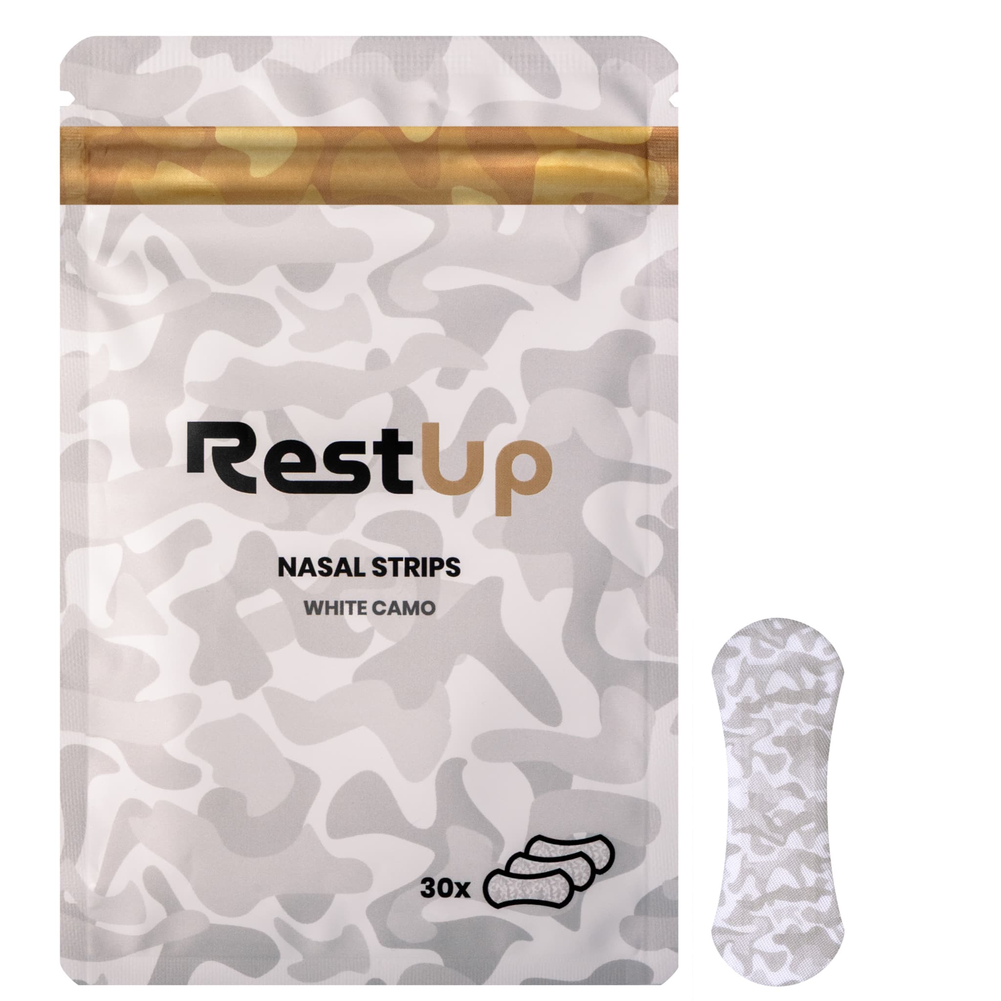 RestUp Nasal Strips - White Camo