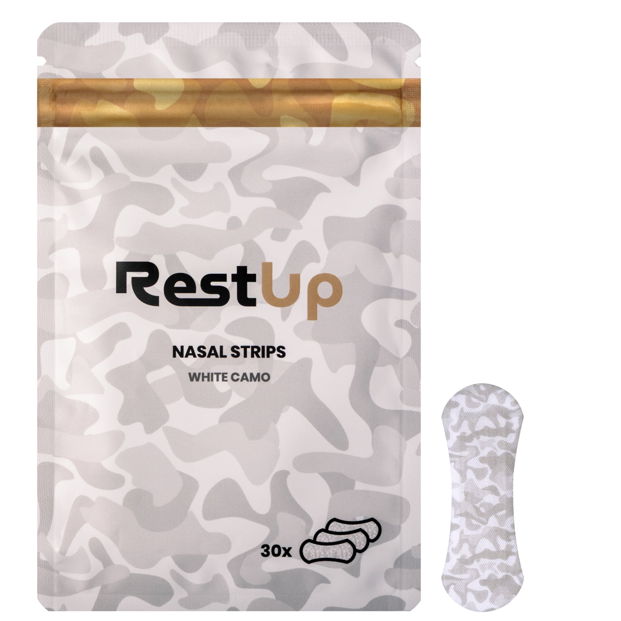 RestUp Nasal Strips - White Camo